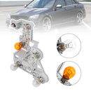 2007-2010 Mercedes W204 C-Class Left+Right Pair Tail Lamp Bulb Holder with Bulbs A2048201500 A2048201600-30