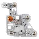 2007-2010 Mercedes W204 C-Class Left+Right Pair Tail Lamp Bulb Holder with Bulbs A2048201500 A2048201600-33