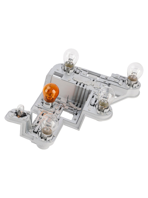 2007-2010 Mercedes W204 C-Class Left+Right Pair Tail Lamp Bulb Holder with Bulbs A2048201500 A2048201600