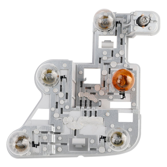 2007-2010 Mercedes W204 C-Class Left+Right Pair Tail Lamp Bulb Holder with Bulbs A2048201500 A2048201600