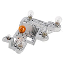 2007-2010 Mercedes W204 C-Class Left+Right Pair Tail Lamp Bulb Holder with Bulbs A2048201500 A2048201600-38