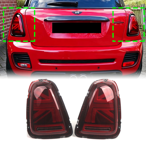 2007-2015 Mini R56 R57 R58 R59 Cooper S L&R LED Tail lights Lamps RED 63212751307 63217255909