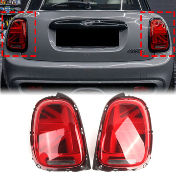 2014-2023 Mini Cooper F55 F56 F57 L&R LED-achterlichten rood 63217297433 63217297434