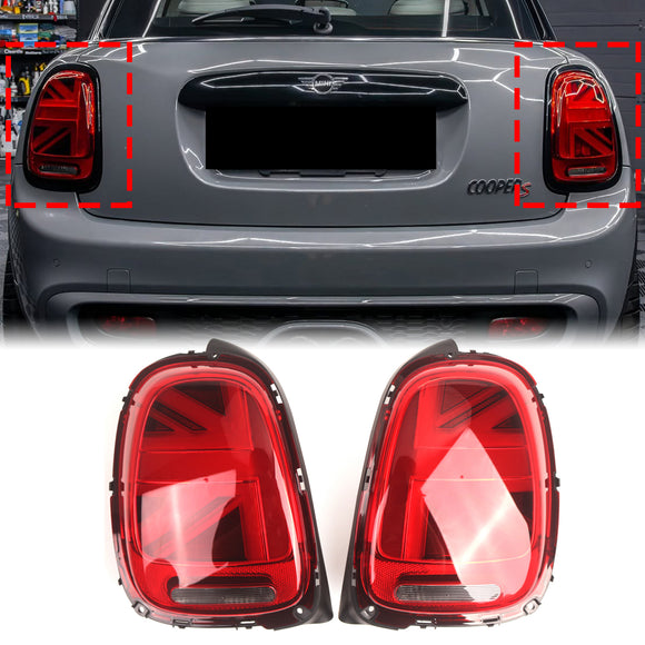 2014-2023 Mini Cooper F55 F56 F57 L&R LED-achterlichten rood 63217297433 63217297434