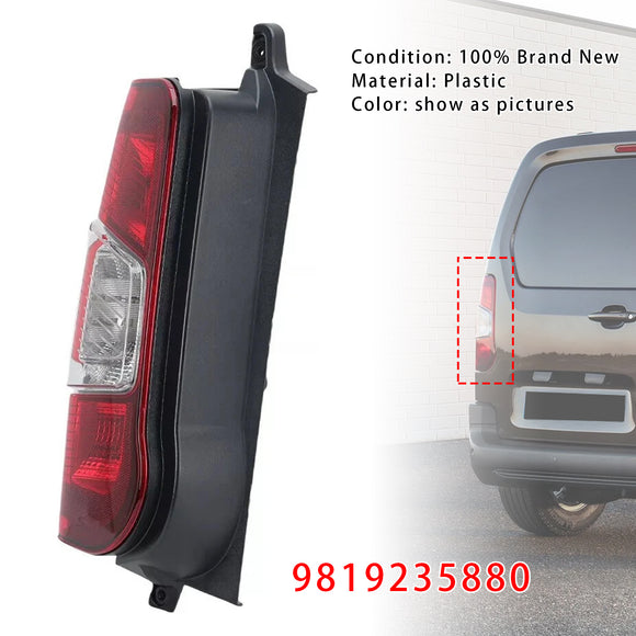 2018-2026 Vauxhall Combo Left+Right Side Rear Tail Light Back Lamp 9819235880 9820554880