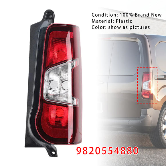 2018-2026 Vauxhall Combo Left+Right Side Rear Tail Light Back Lamp 9819235880 9820554880