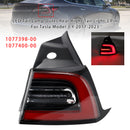 2017-2023 Tesla Model 3/Y LED-achterlicht Buitenachter links + rechts achterlicht 3-pins 1077399-00 1077397-00-51