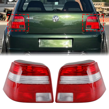 1997–2005 VW Golf Mk4 Schrägheck links + rechts Rücklicht-Lampengehäuse J6945111Q 1J6945112Q