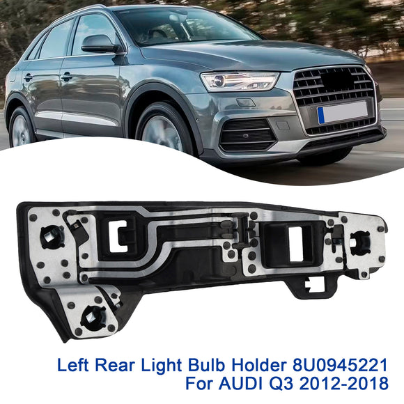 2012-2018 AUDI Q3 vasen+oikea takalampun pidike 8U0945221 8U0945222