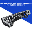 2012-2018 AUDI Q3 vasen+oikea takalampun pidike 8U0945221 8U0945222-22