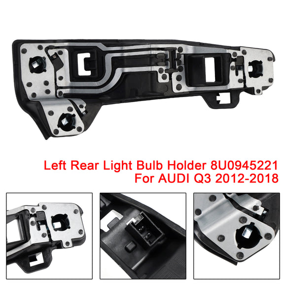 2012-2018 AUDI Q3 vasen+oikea takalampun pidike 8U0945221 8U0945222