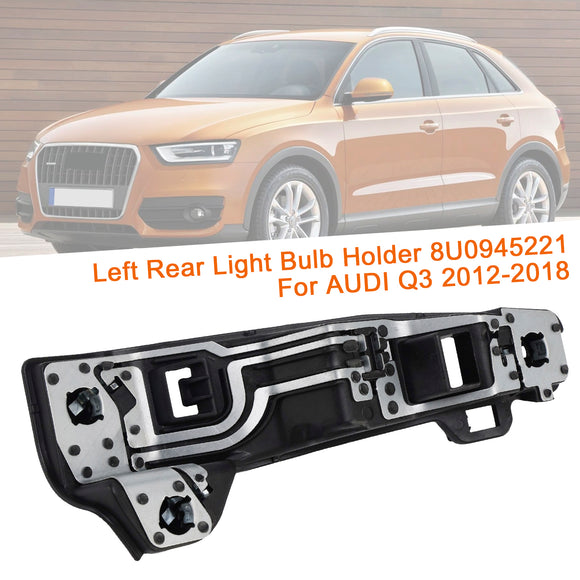 2012-2018 AUDI Q3 vasen+oikea takalampun pidike 8U0945221 8U0945222