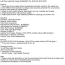 2012-2018 AUDI Q3 vasen+oikea takalampun pidike 8U0945221 8U0945222-24