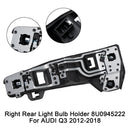 2012-2018 AUDI Q3 vasen+oikea takalampun pidike 8U0945221 8U0945222-42