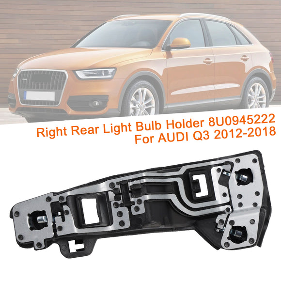 2012-2018 AUDI Q3 vasen+oikea takalampun pidike 8U0945221 8U0945222