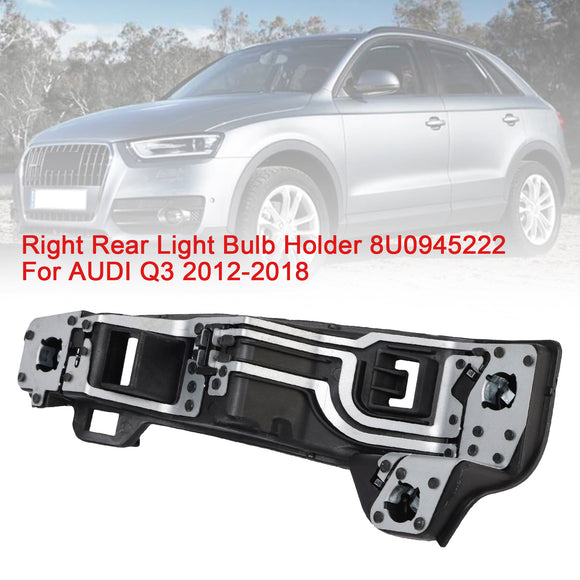 2012-2018 AUDI Q3 vasen+oikea takalampun pidike 8U0945221 8U0945222