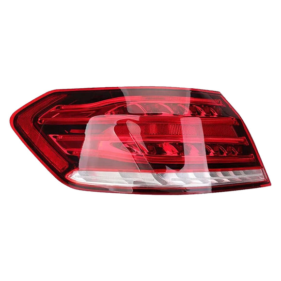 Mercedes Classe E 2013-2015 W212 Conjunto de 4 lanternas traseiras de LED, internas e externas, para os lados esquerdo e direito, com luz de freio.