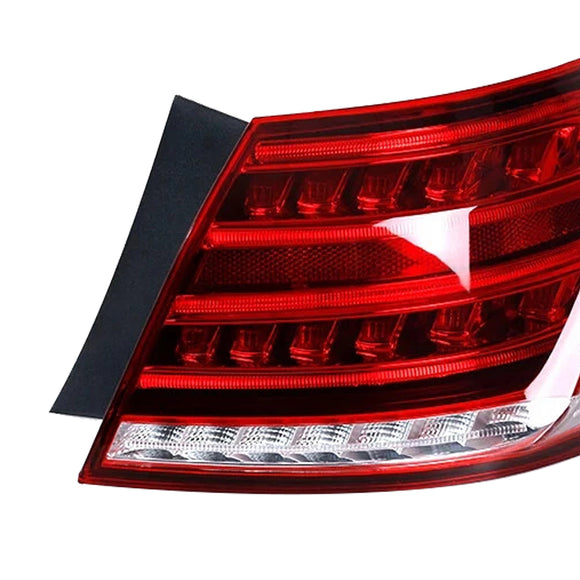 Mercedes Classe E 2013-2015 W212 Conjunto de 4 lanternas traseiras de LED, internas e externas, para os lados esquerdo e direito, com luz de freio.