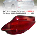 Links + Rechts Hinterer Stoßstangenreflektor 814900E010 814800E010 Für Lexus RX350 RX450h 2010-2015 USA-47