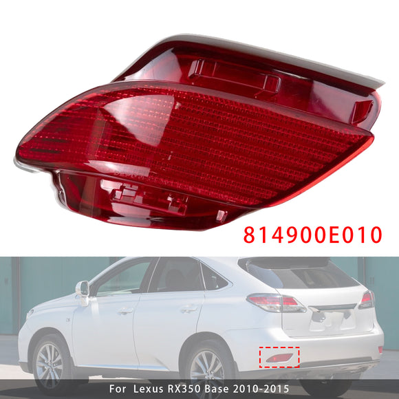 Links + Rechts Hinterer Stoßstangenreflektor 814900E010 814800E010 Für Lexus RX350 RX450h 2010-2015 USA