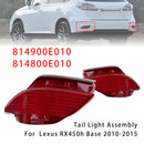 Links + Rechts Hinterer Stoßstangenreflektor 814900E010 814800E010 Für Lexus RX350 RX450h 2010-2015 USA-31