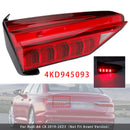2019-2023 Audi A6 C8 4PCS Left Right Outer Inner LED Tail Light Assembly 4KD945093 4K5945093-43