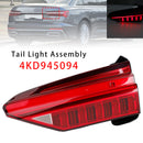 2019-2023 Audi A6 C8 4PCS Left Right Outer Inner LED Tail Light Assembly 4KD945093 4K5945093-78