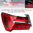 2019-2023 Audi A6 C8 4PCS Left Right Outer Inner LED Tail Light Assembly 4KD945093 4K5945093-84
