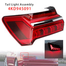 2019-2023 Audi A6 C8 4PCS Left Right Outer Inner LED Tail Light Assembly 4KD945093 4K5945093-91