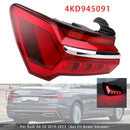 2019-2023 Audi A6 C8 4PCS Left Right Outer Inner LED Tail Light Assembly 4KD945093 4K5945093-96