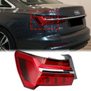 2019-2023 Audi A6 C8 4PCS Left Right Outer Inner LED Tail Light Assembly 4KD945093 4K5945093-23