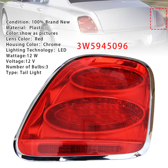 2009-2012 Bentley Continental Flying Spur GT Linker+Rechts Achterlicht 3W5945095 3W5945096