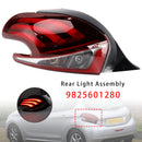 2015-2019 Peugeot 208 Facelift-modellen LED achterlicht links + rechts achterlichtlamp 9825601280 9810343080-31