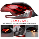 2015-2019 Peugeot 208 Facelift-modellen LED achterlicht links + rechts achterlichtlamp 9825601280 9810343080-29