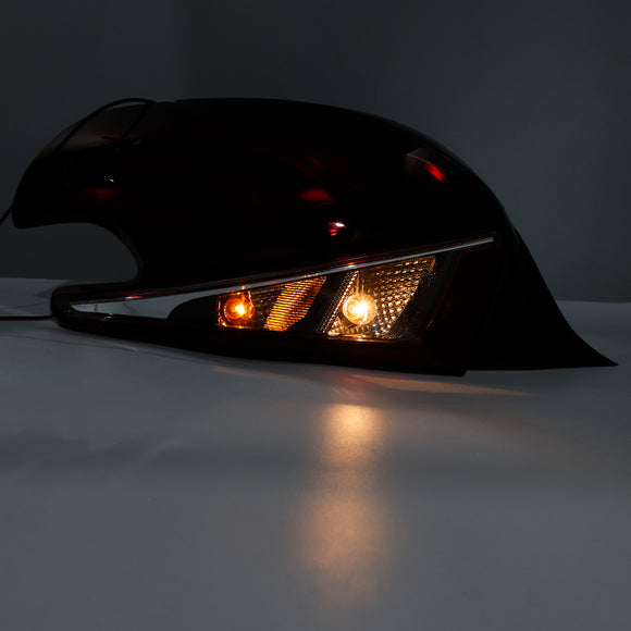 2015-2019 Peugeot 208 Facelift-modellen LED achterlicht links + rechts achterlichtlamp 9825601280 9810343080