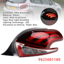 2015-2019 Peugeot 208 Facelift-modellen LED achterlicht links + rechts achterlichtlamp 9825601280 9810343080-51