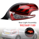 2015-2019 Peugeot 208 Facelift-modellen LED achterlicht links + rechts achterlichtlamp 9825601280 9810343080-69