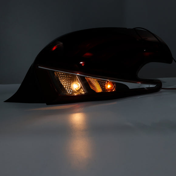 2015-2019 Peugeot 208 Facelift-modellen LED achterlicht links + rechts achterlichtlamp 9825601280 9810343080