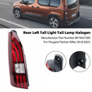 Achterlicht links + rechts achterlicht halogeen voor Peugeot Partner Rifter 18-2023-37