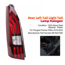 Achterlicht links + rechts achterlicht halogeen voor Peugeot Partner Rifter 18-2023-35