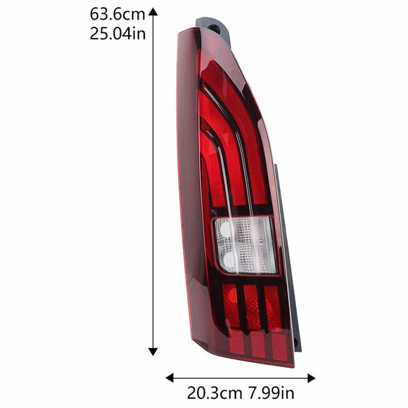 Achterlicht links + rechts achterlicht halogeen voor Peugeot Partner Rifter 18-2023