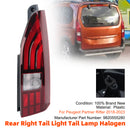 Achterlicht links + rechts achterlicht halogeen voor Peugeot Partner Rifter 18-2023-58