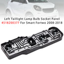 2008-2018 Smart Fortwo Links + Rechts Achterlicht Lamp Socket Panel 4518200377 4518200477-32