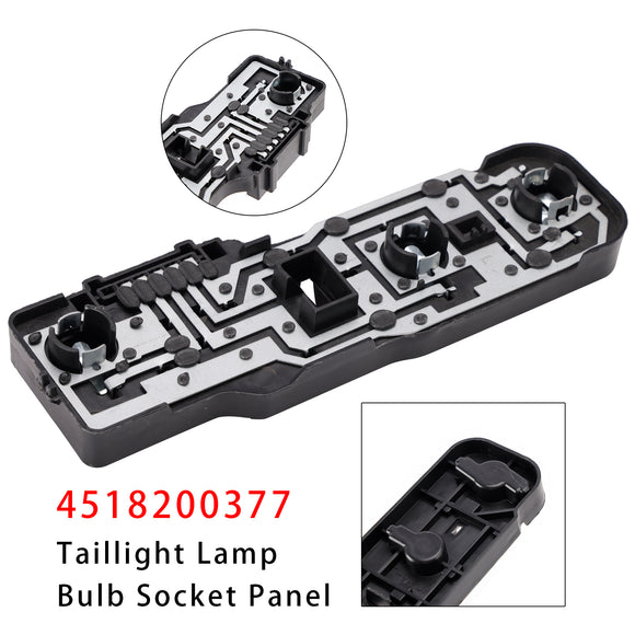 2008-2018 Smart Fortwo Links + Rechts Achterlicht Lamp Socket Panel 4518200377 4518200477