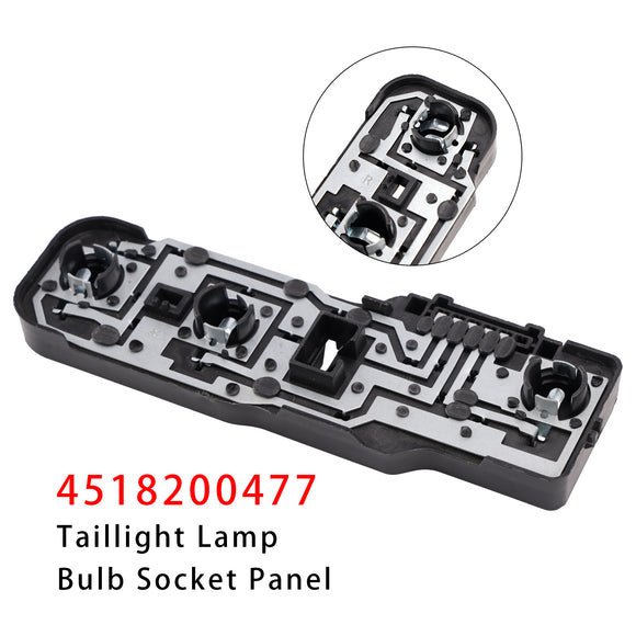 2008-2018 Smart Fortwo Links + Rechts Achterlicht Lamp Socket Panel 4518200377 4518200477