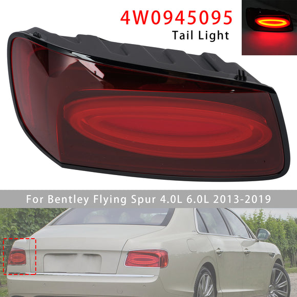 Links + rechts achterlicht voor Bentley Flying Spur 4.0L 6.0L 2013-2019 Zwart