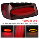 Links + rechts achterlicht voor Bentley Flying Spur 4.0L 6.0L 2013-2019 Zwart-20