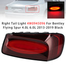 Links + rechts achterlicht voor Bentley Flying Spur 4.0L 6.0L 2013-2019 Zwart-95
