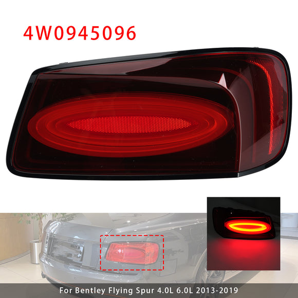Links + rechts achterlicht voor Bentley Flying Spur 4.0L 6.0L 2013-2019 Zwart