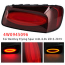 Links + rechts achterlicht voor Bentley Flying Spur 4.0L 6.0L 2013-2019 Zwart-89